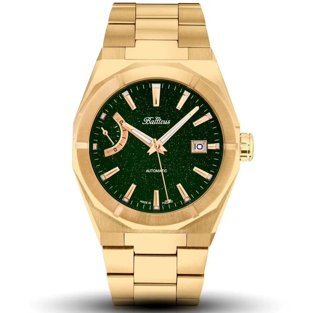 Balticus StarDust Power Reserve (zielony awenturyn) - BALSDGPRGA
