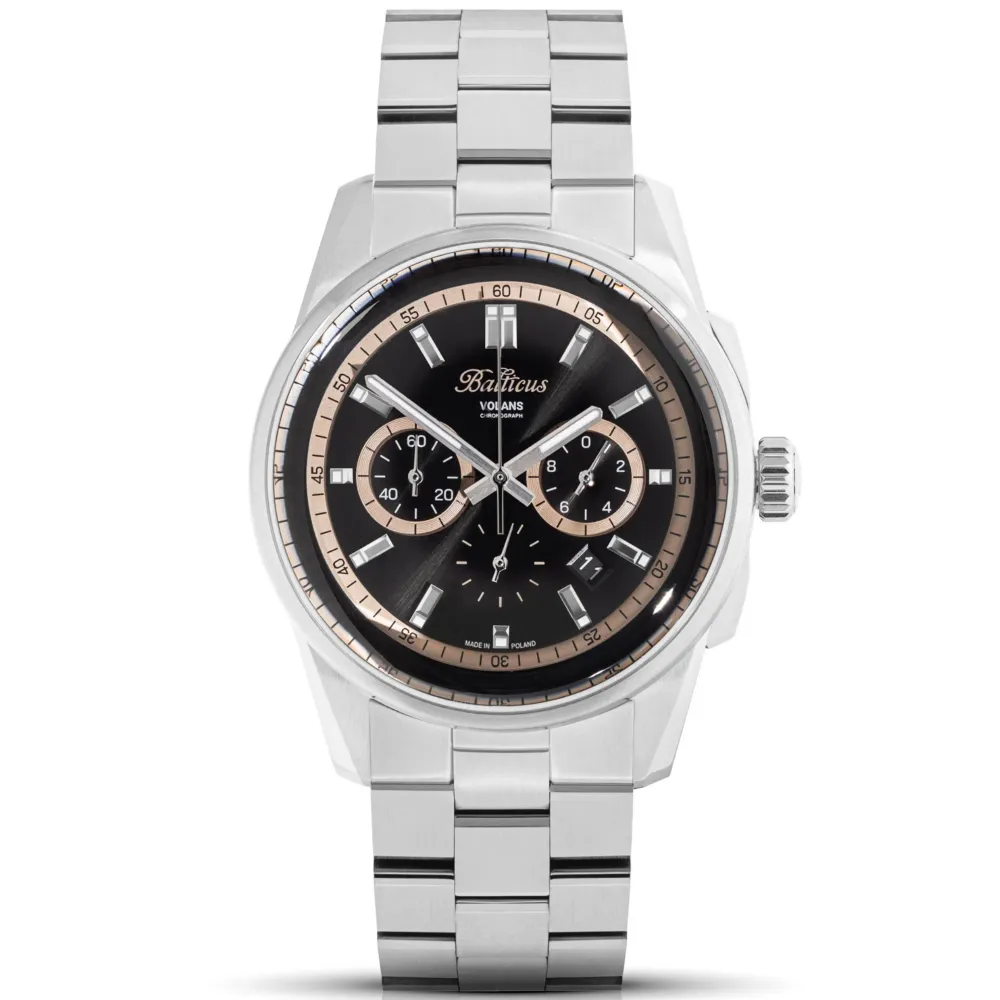 Balticus Volans Chronograf (czarny) - BAL-VSCHBAC