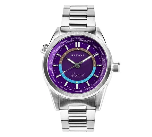 Batavi Watches Amsterdam Batavi Geograaf "French Lavender", photo 1 of 6