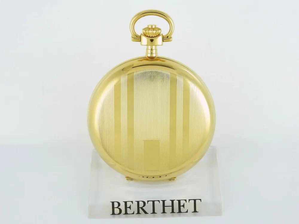 Berthet SAVONNETTE montre poche Quartz 2008 Dorée 48mm, photo 1 of 1