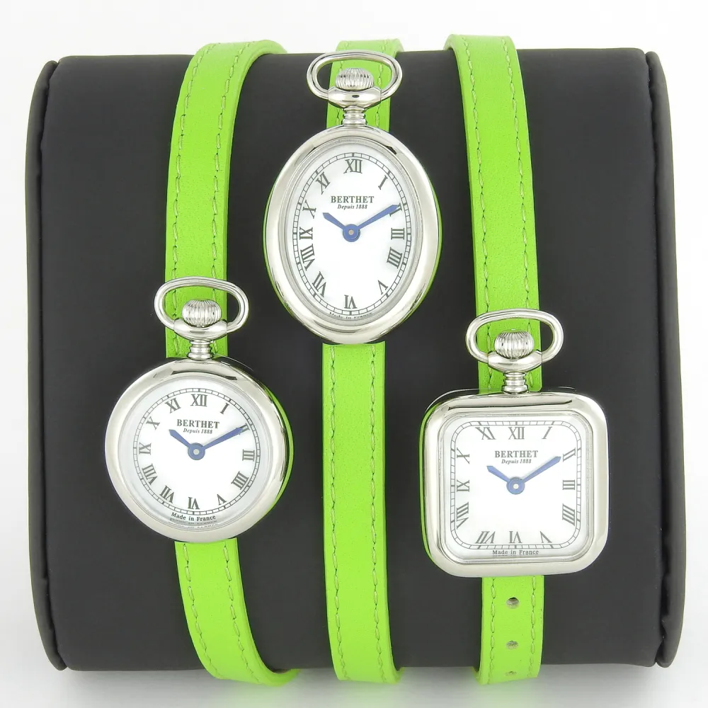 Berthet montre Tour de bras quartz avec TRIO DAME BLANC, photo 1 of 1