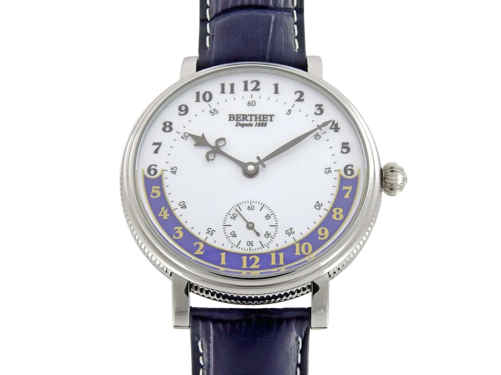 montre mécanique Affichage 24Heures 46mm fond ouvert 46mm