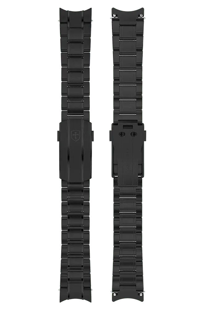 Biatec Stainless steel bracelet - 20 mm - with black DLC and microadjustment, photo 1 of 1