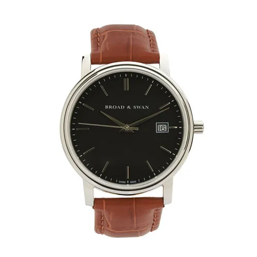 Jack Red - Black & Light Brown Swiss Made Watch