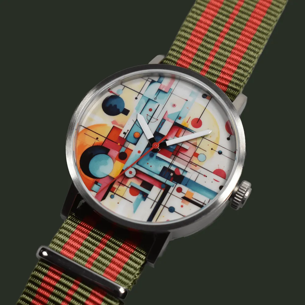 CONCENTRIC-WATCH Automatic A-064 Kandinsky Painting