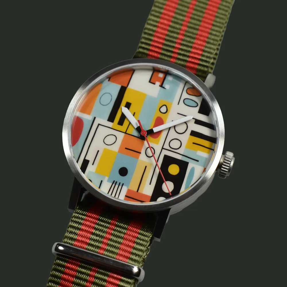 Concentric Colorful Automatic Unisex Watch A-062