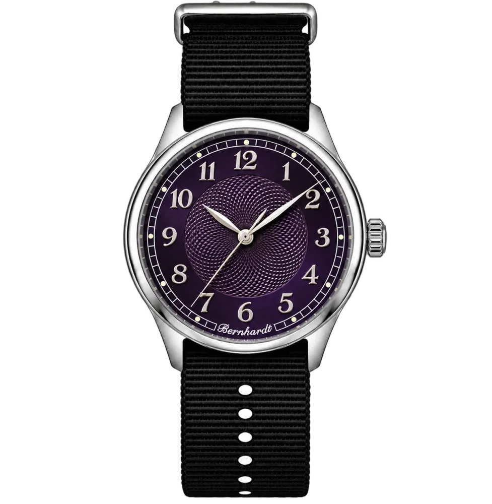Air Captain - Nocturne (Dark Purple Guilloche)