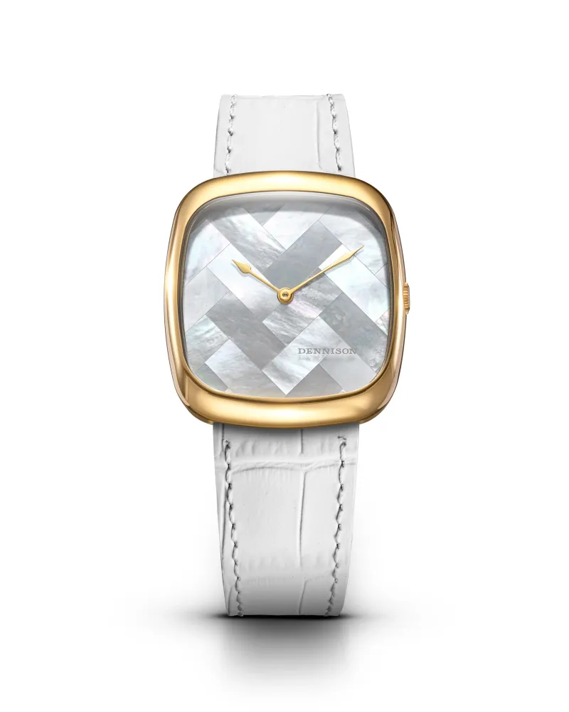ALD White MOP "Ghost" In Gold