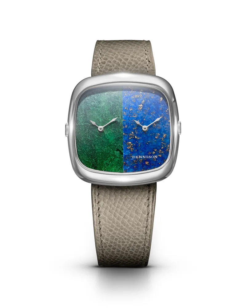 Bloodstone & Lapis In Steel