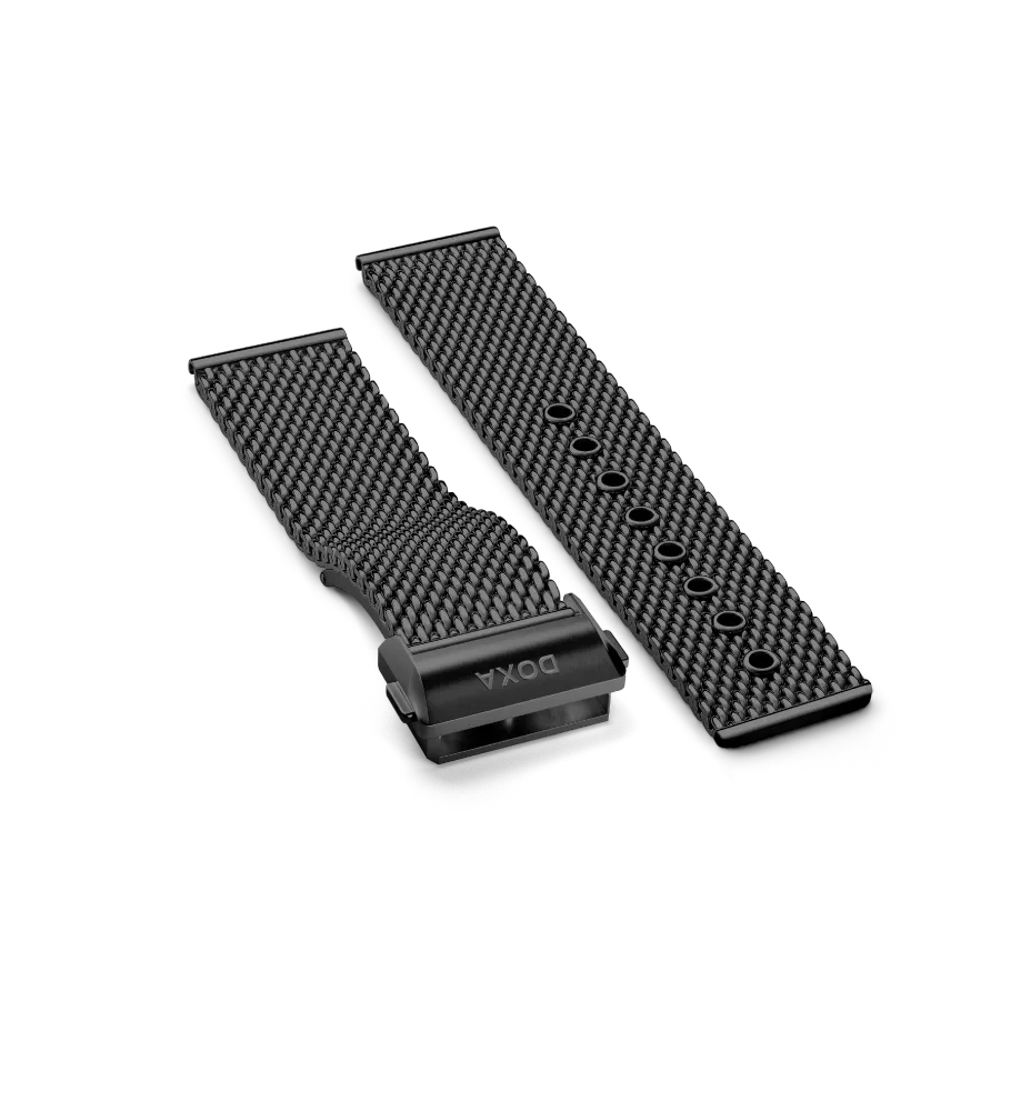 DLC-coated stainless steel bracelet