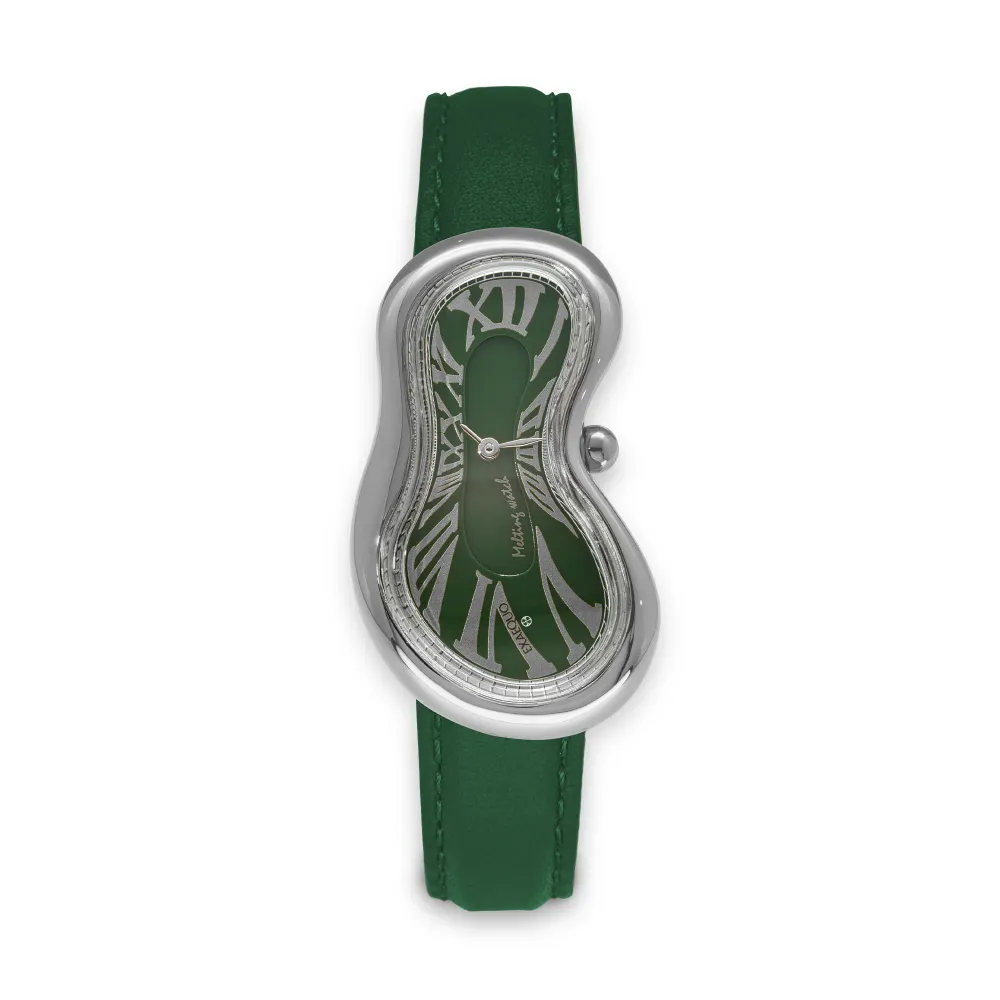 Classic Melting Watch Stainless steel 316L Green