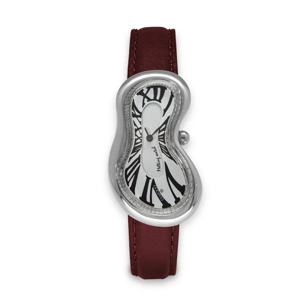 Classic Melting Watch Stainless Steel 316L White