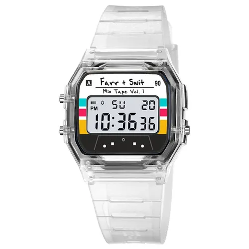 Clear Retro Digital