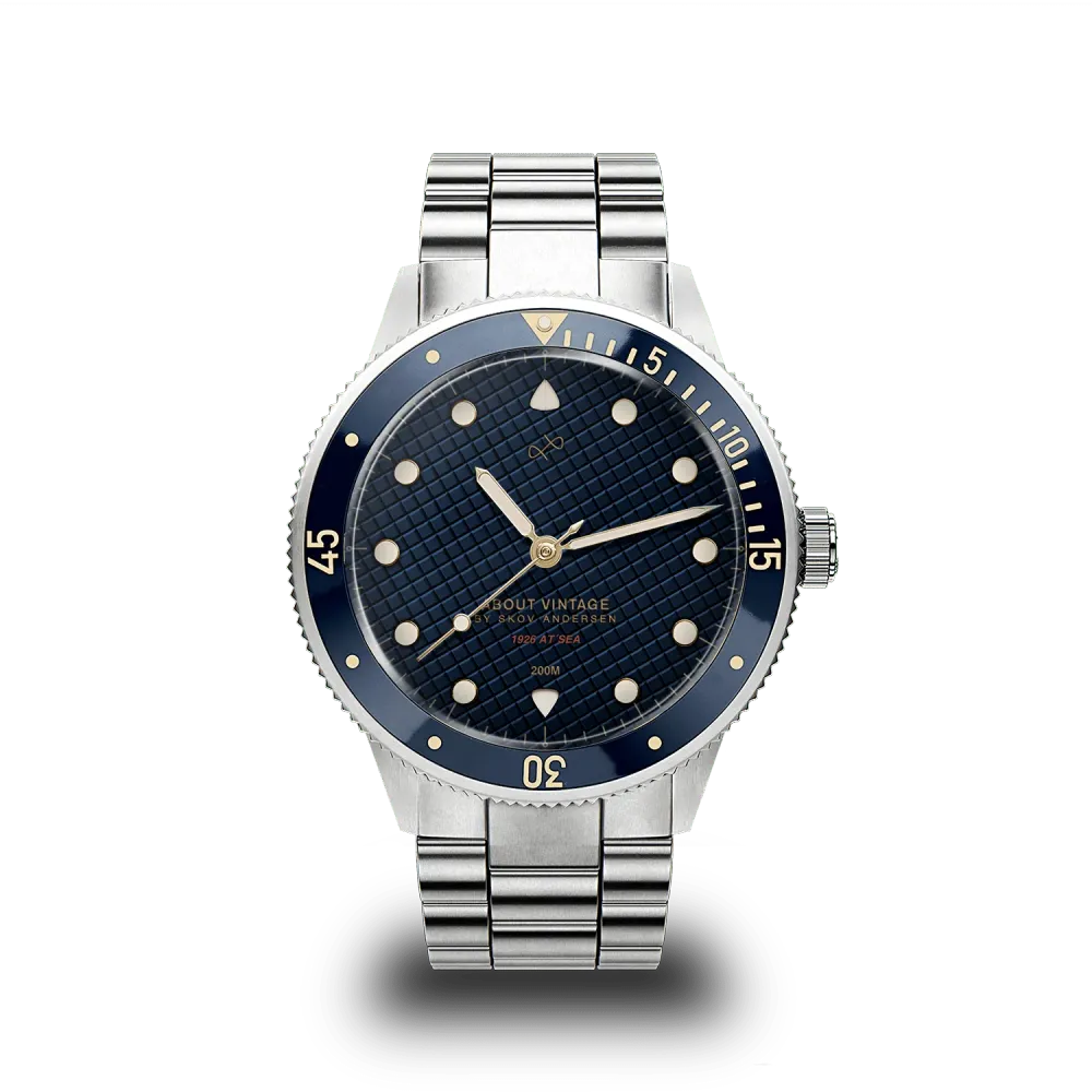 1926 At'sea, Steel / Blue Turtle Vintage