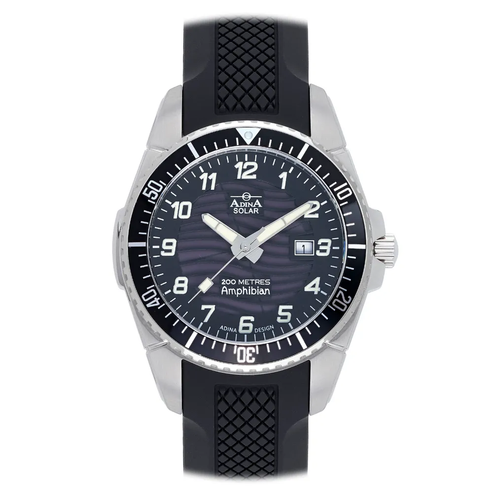 Solar Amphibian Dive Watch NK142-SS2FS