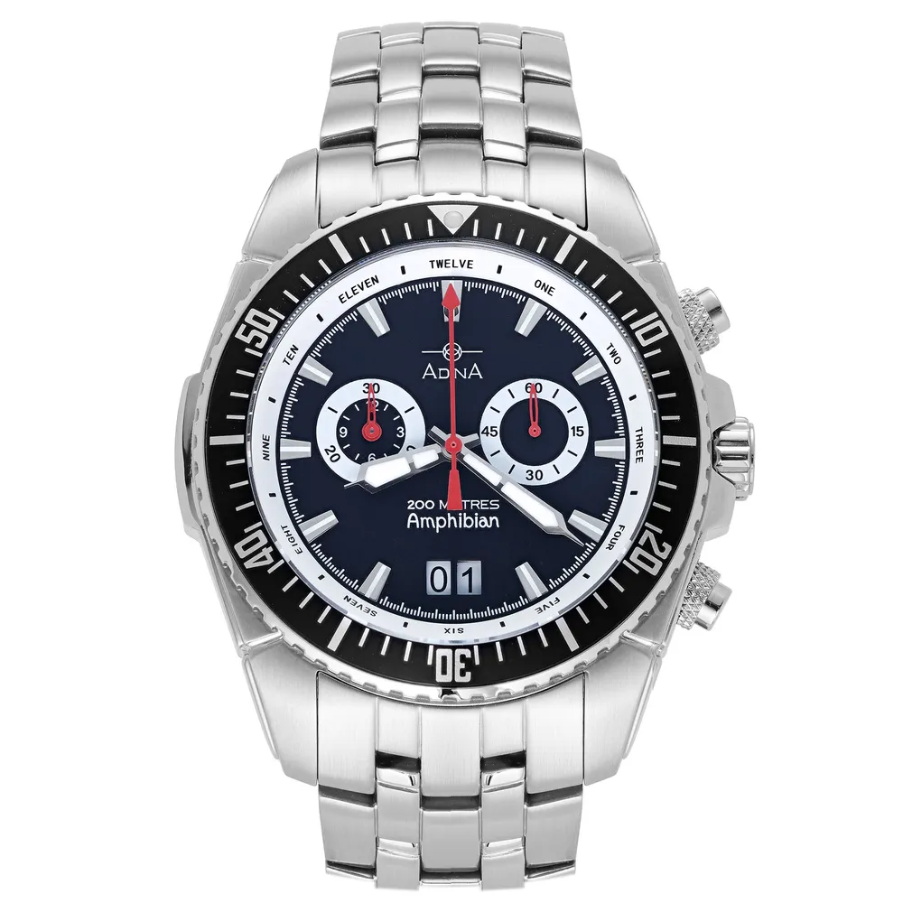 Adina Watches Amphibian Chronograph Sports Watch CT123S2XB, photo 1 of 4