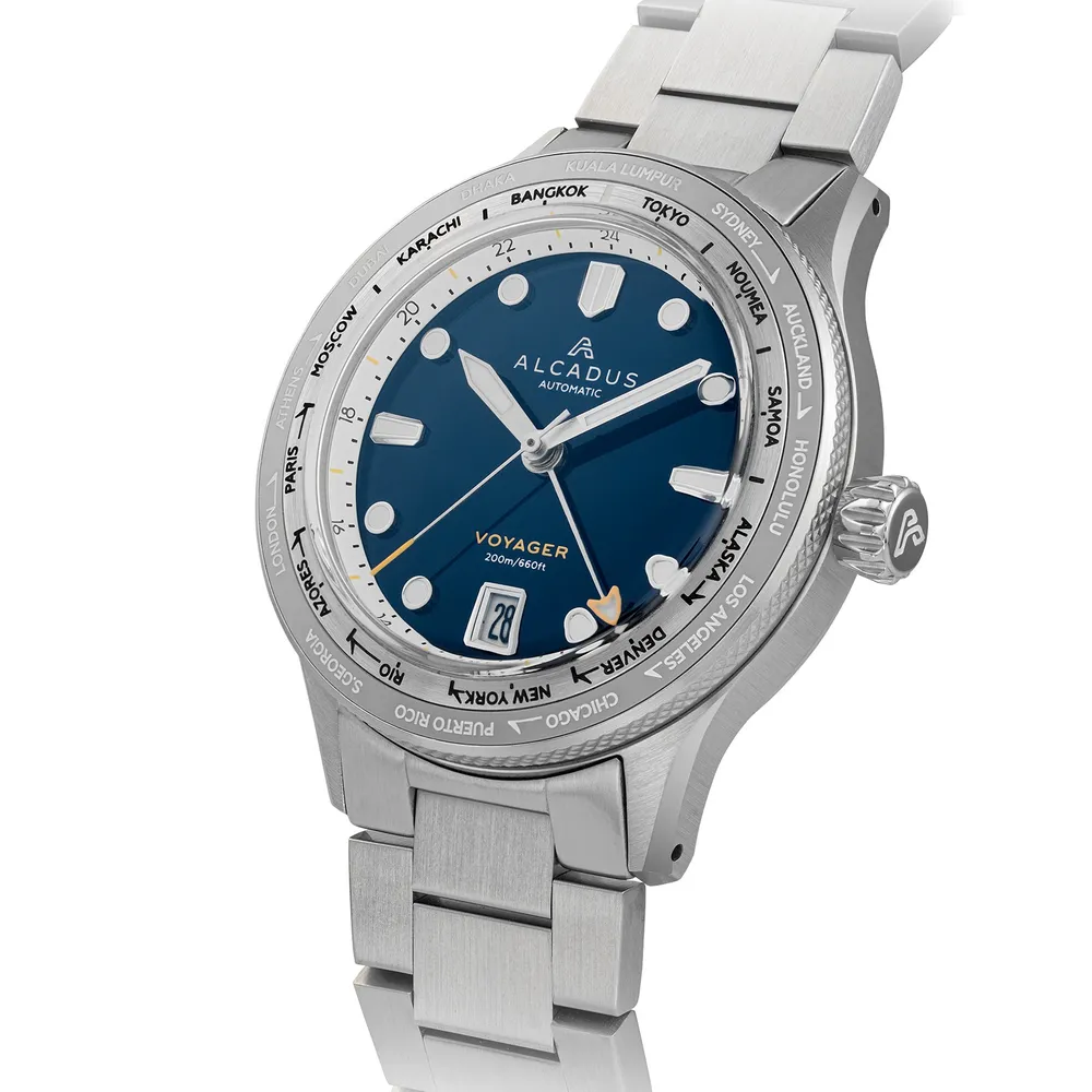 Voyager Worldtimer GMT – Midnight Navy