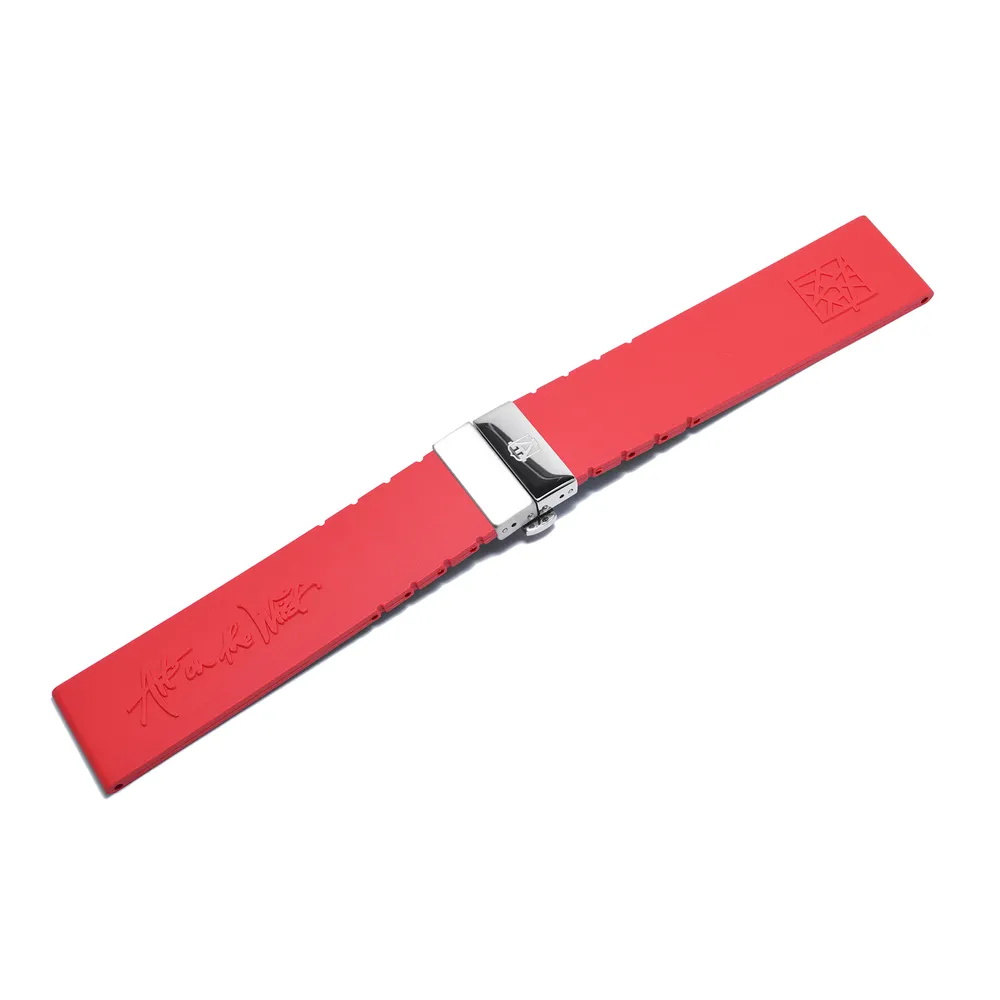 Kautschukband in Rot