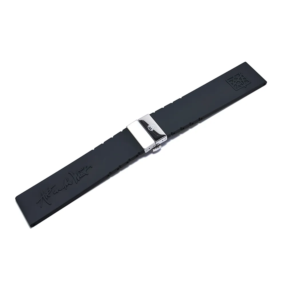Kautschukband in Schwarz