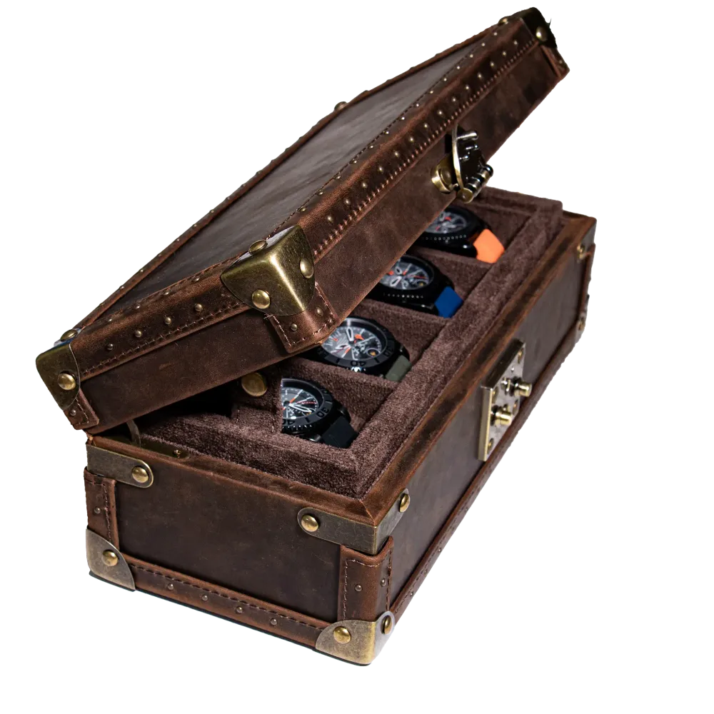 Malle de rangement - 4 Montres