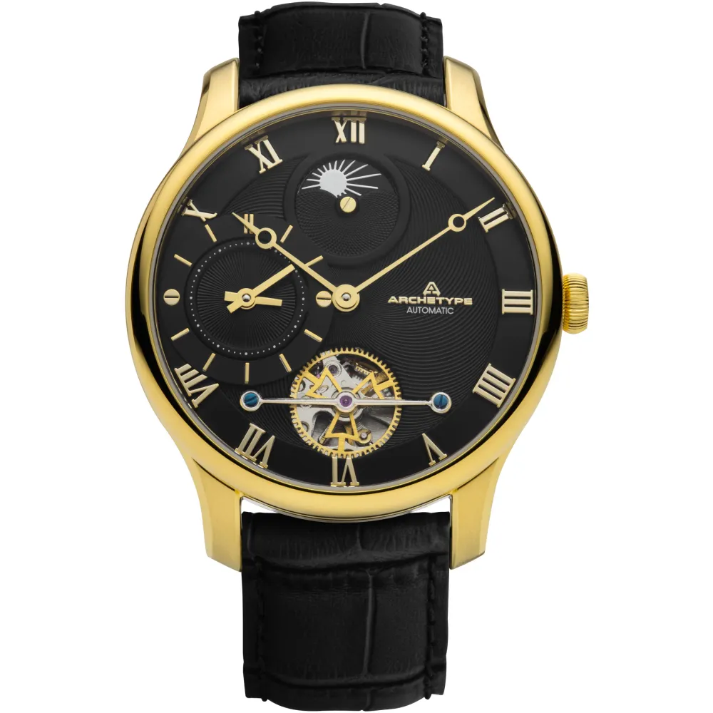 Dorian Automatic Gold Black