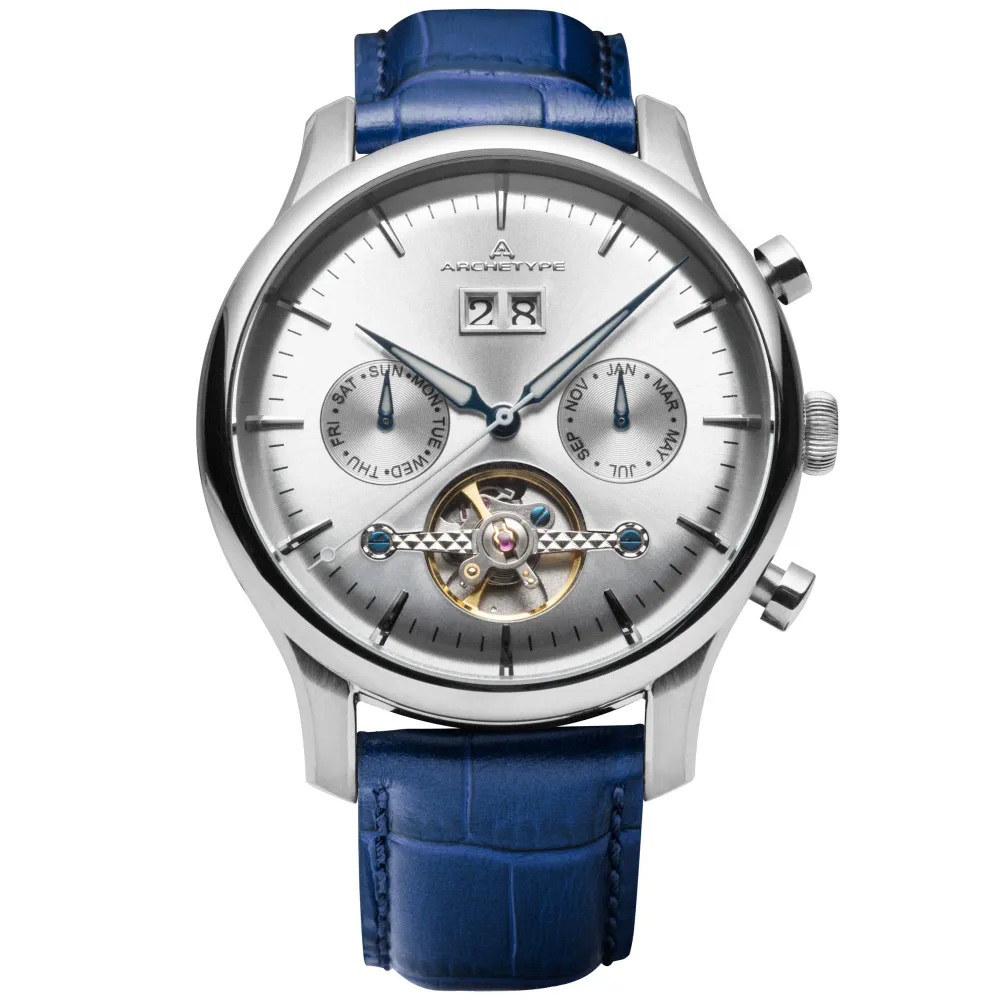Loyalist Automatic Silver Navy