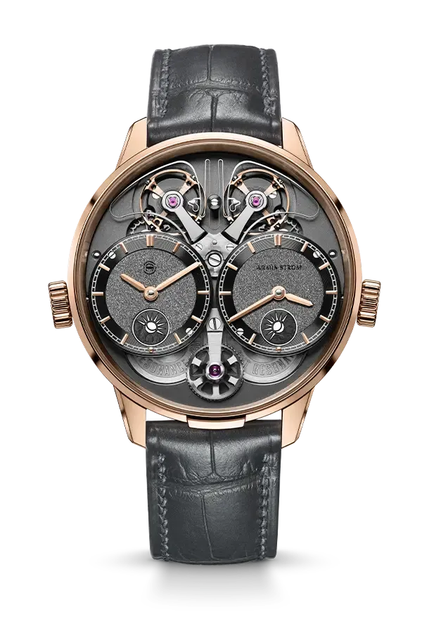 Dual Time GMT Resonance Rose Gold
