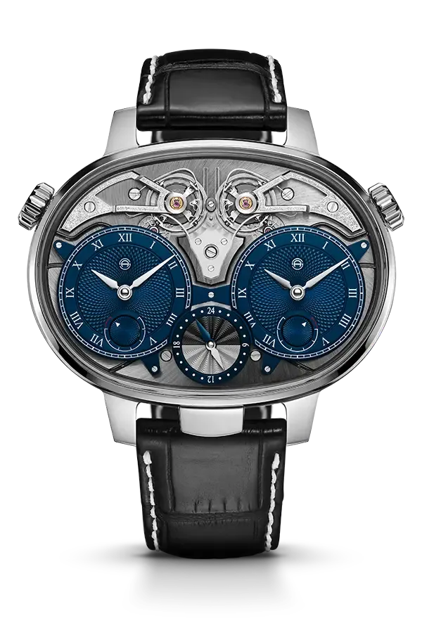Dual Time Resonance Manufacture Edition White Gold