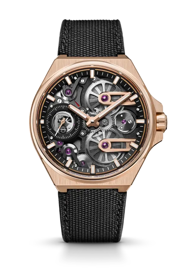 One Week Skeleton Rose Gold
