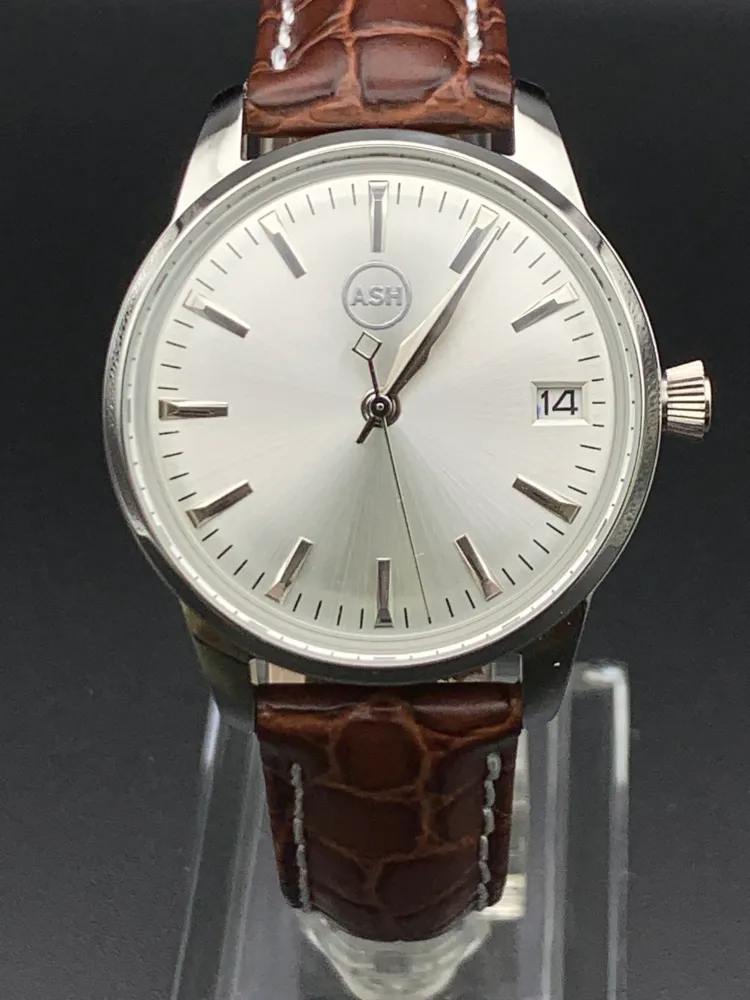 Orbit. Silver Sunray Dress Watch