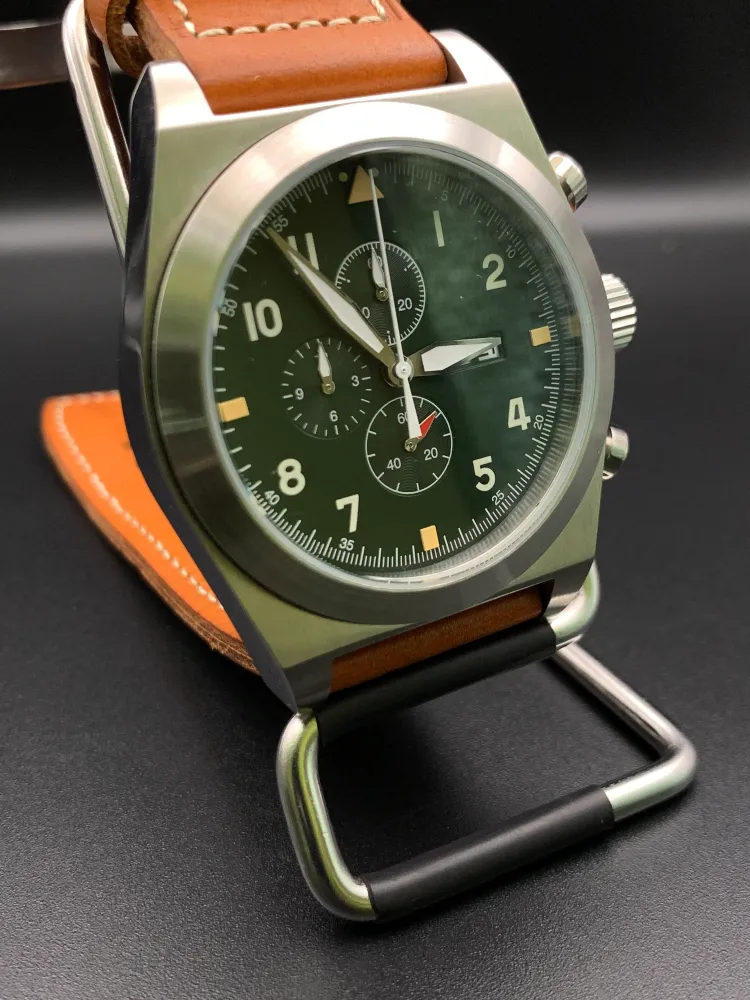‘Sold - 46mm BIG Pilot Chronograph.