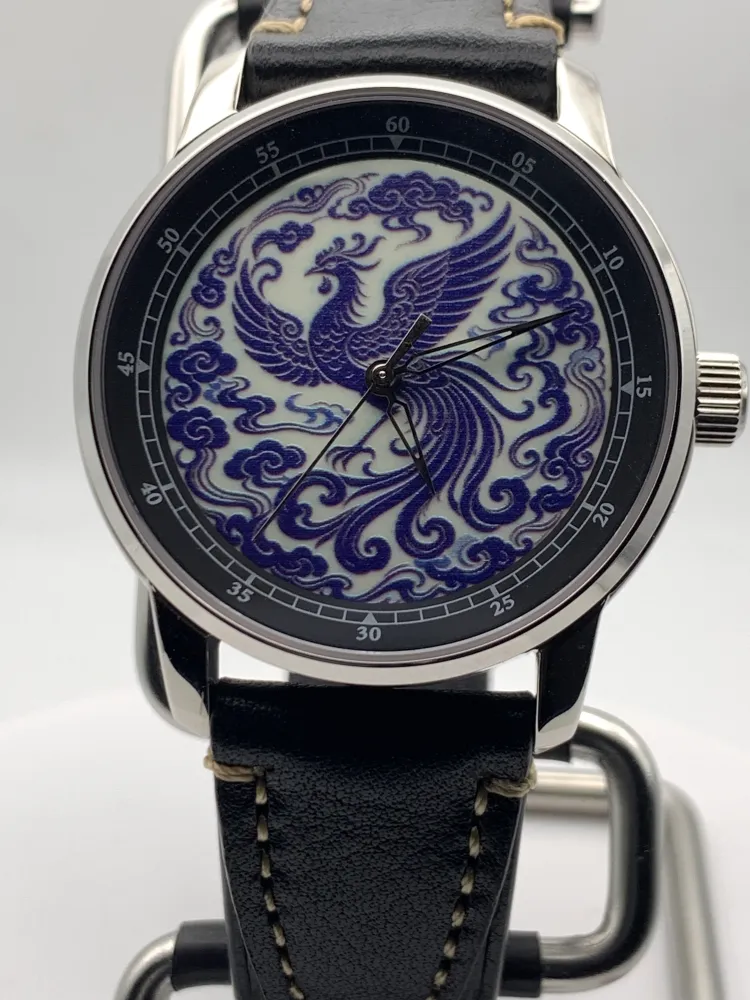 Apotheosis - 38mm stainless steel case. Lumed dial. Sapphire crystal. Seiko NH38.