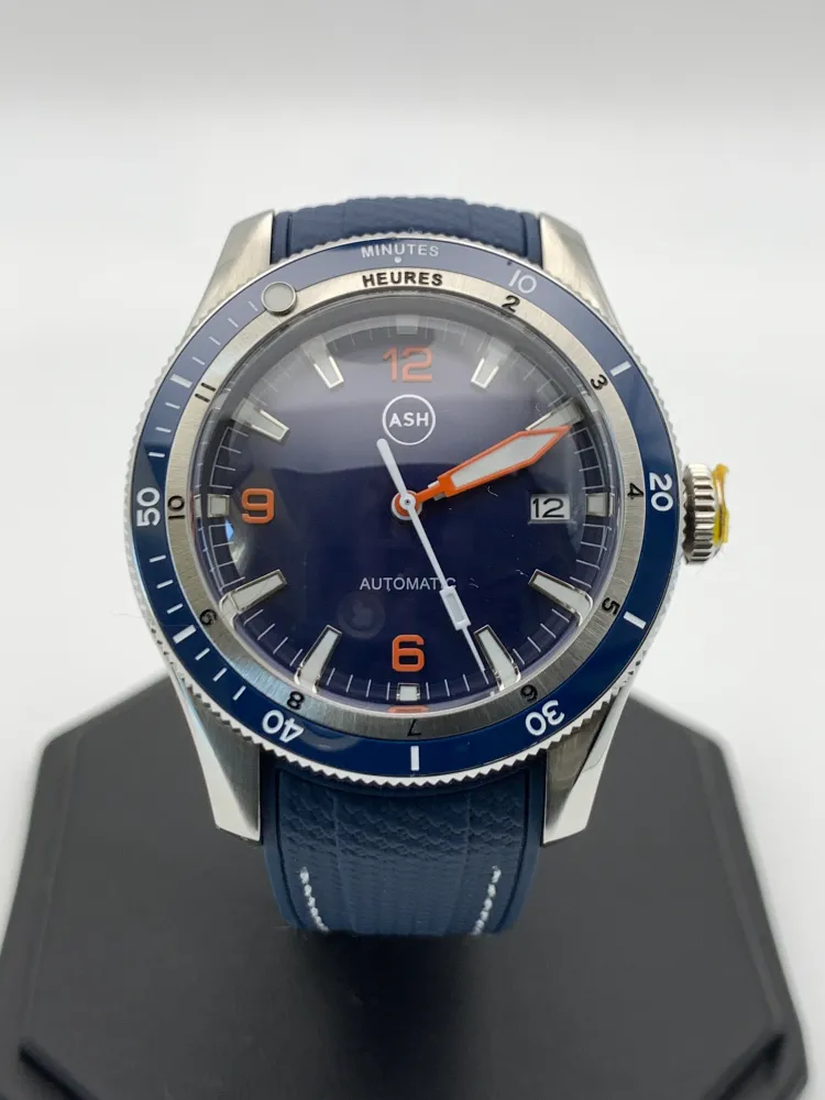Whale. 42mm Stainless steel case. Sapphire crystal. NH35 automatic.