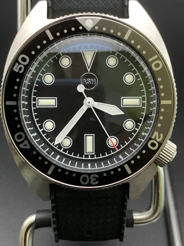 Terrapin Station. 42mm Turtle Style Dive Watch. NH38 automatic.