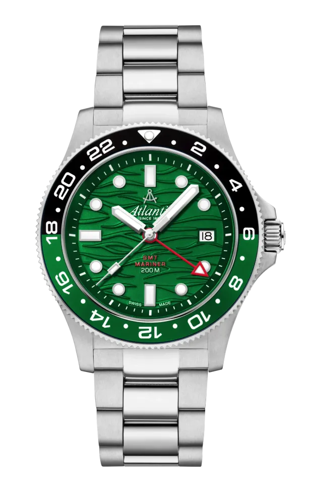 Atlantic Mariner Wave | Quartz GMT Green