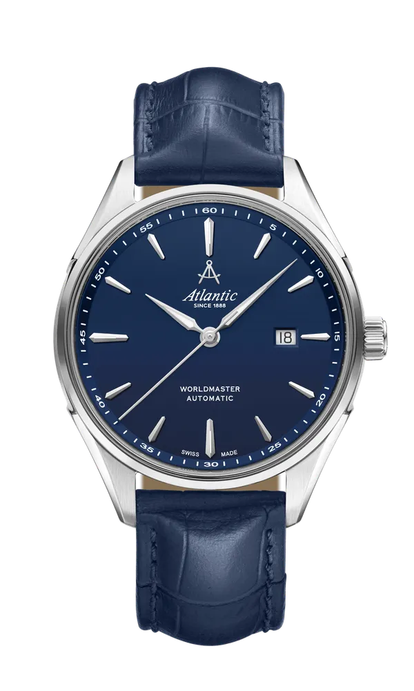 Worldmaster 1888 Automatic Blue Dial