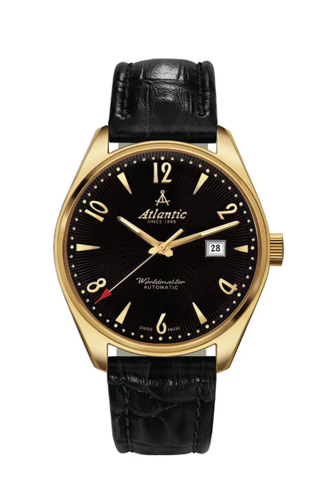 Worldmaster Art-Déco Automatic PVD Black Dial