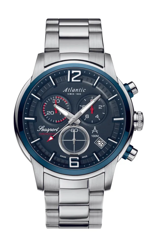 Seasport Chronograph Blue Steel
