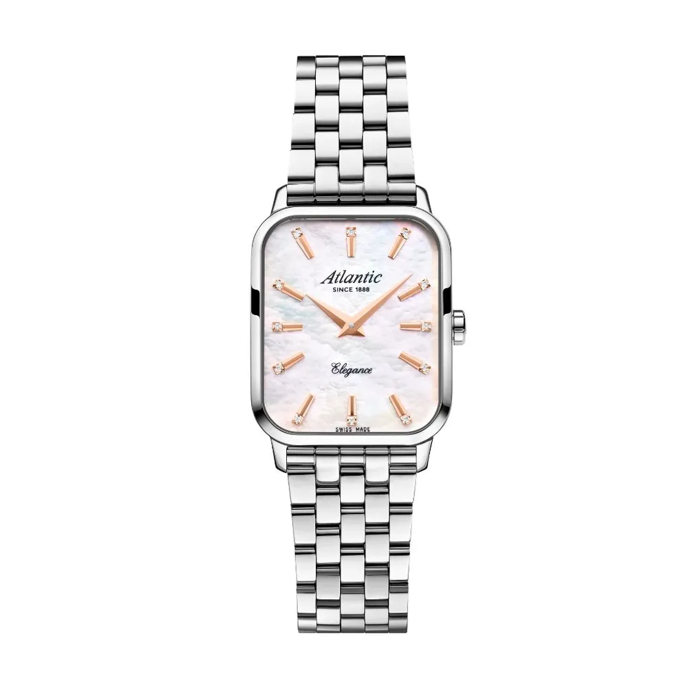 Elegance Belle | Mother of pearl dial on stainless steel bracelet