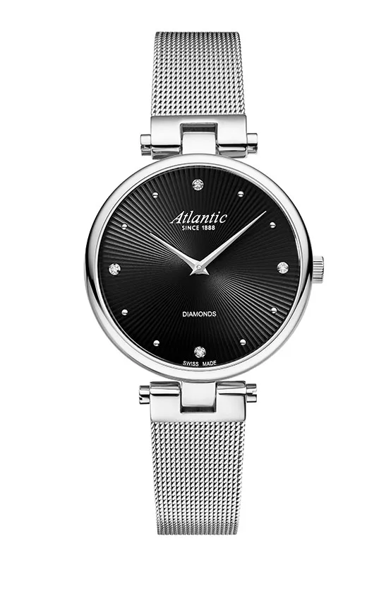 Elegance Royal Diamonds Pattern Edition | Stainless Steel/Black