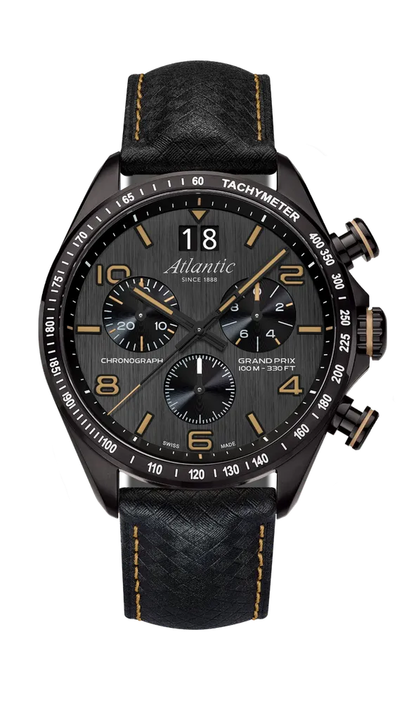 Grand Prix Quartz Chronograph | Black DLC