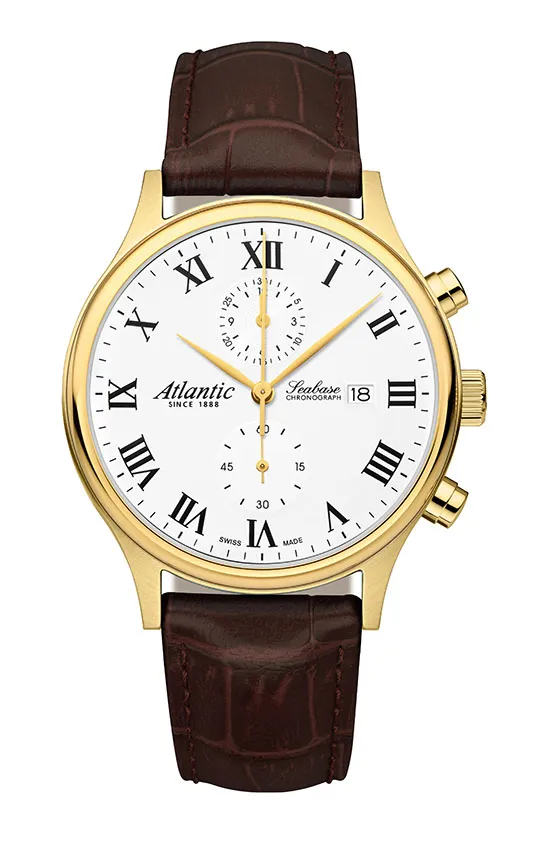 Seabase Chronograph NM | PVD/Bico White Roman