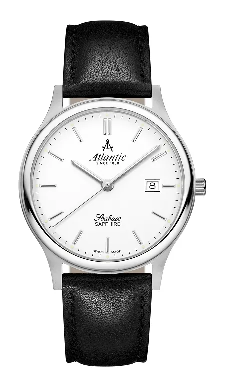 Seabase Gents White Dial