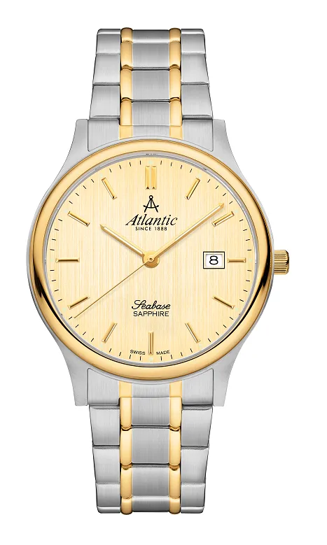 Seabase Gents Champagne Dial Bico