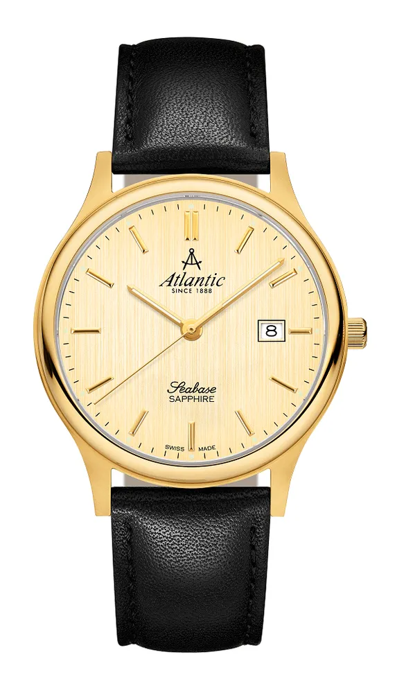 Seabase Gents Champagne Dial PVD