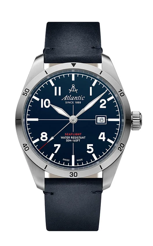 Seaflight New Edition Gents Blue Leather