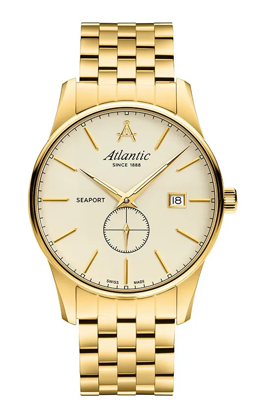 Seaport Small Second | Yellow Gold PVD