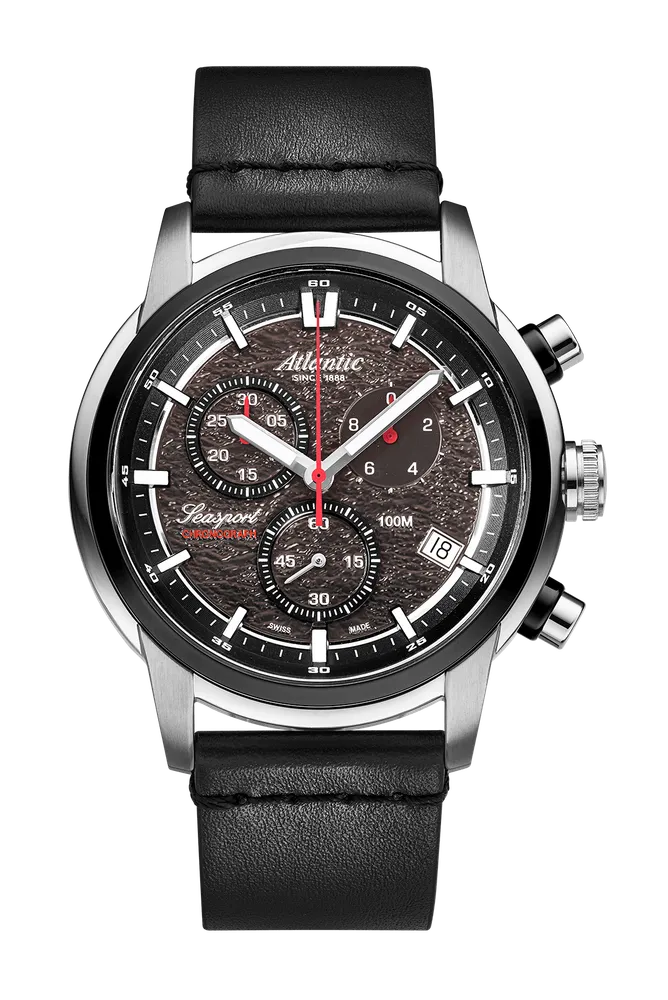 Seasport ND Chronograph Anthracite/Leather