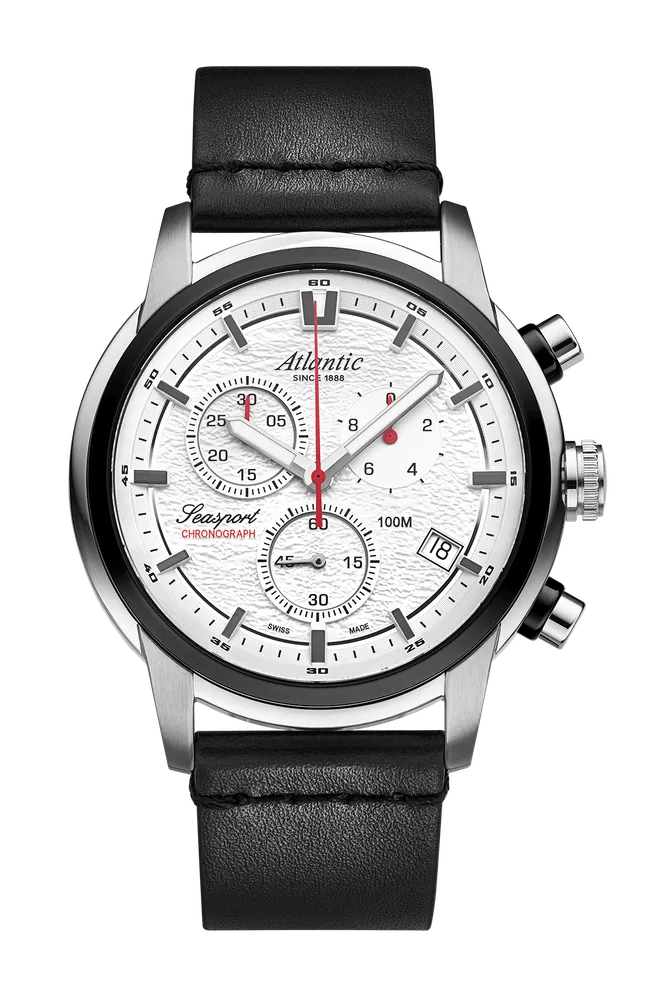 Seasport ND Chronograph White/Leather