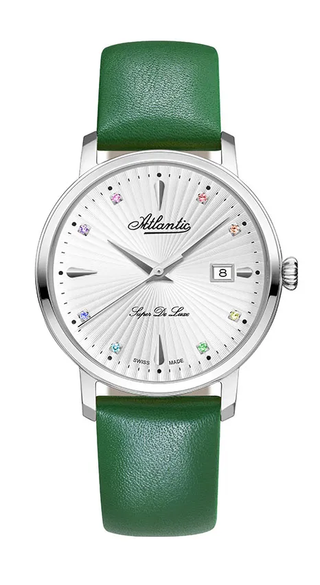 Super De Luxe Precious Stones | Green Leather